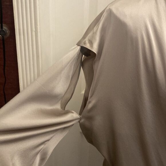 NWT Et Ochs Elegant silk  Women's Drape Top, L - Picture 14 of 14